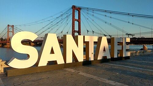 Letras SANTA FE